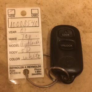 2001 Toyota Highlander Limited